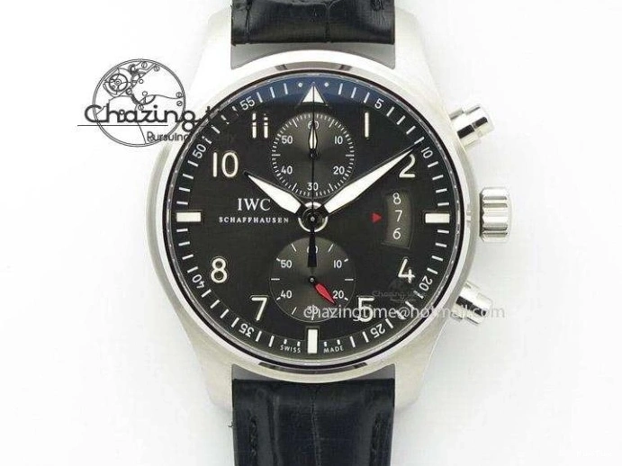 MIROTIME 0515 Pilot Mark XVIII Titanium BLSF 1:1 Best Edition Black Dial on Brown Leather Strap MIYOTA Popular 7020